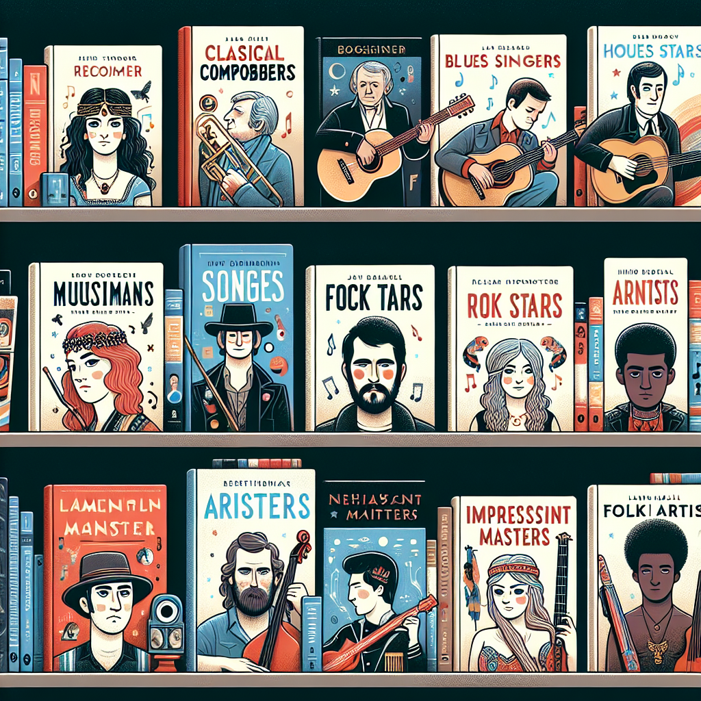 most popular biographies of musicians/artists