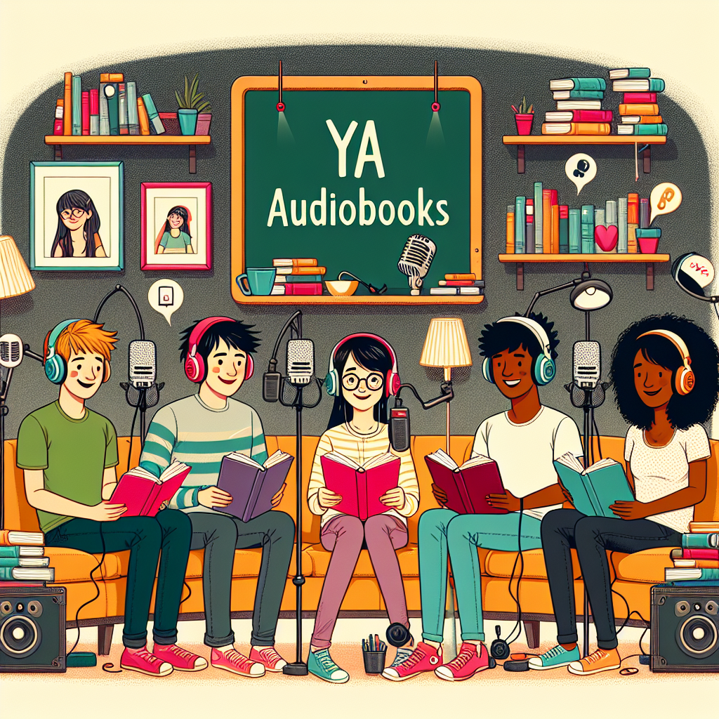 YA audiobooks narrated by teens