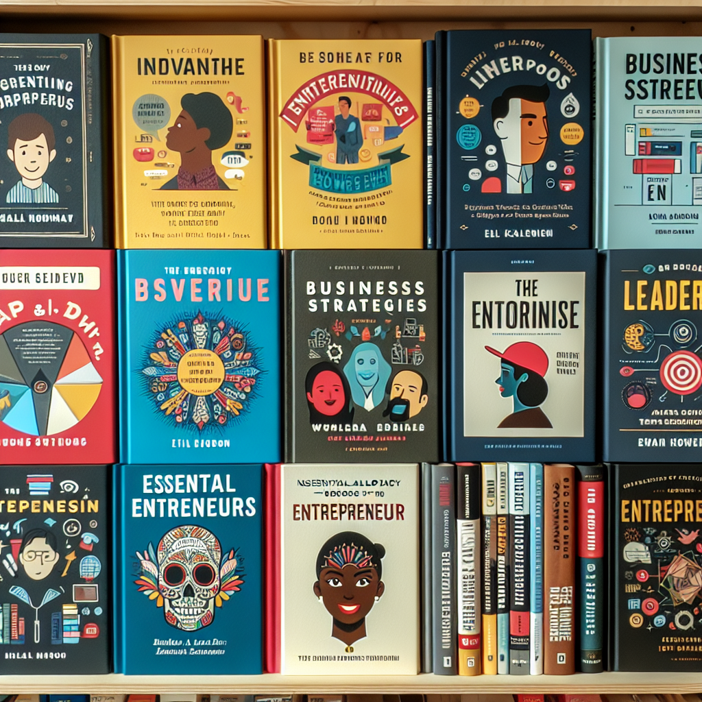 12 Books Every Entrepreneur Needs on Their Shelf