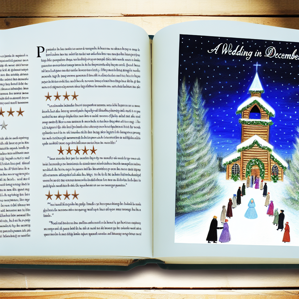 A Wedding in December: A Novel Book Review