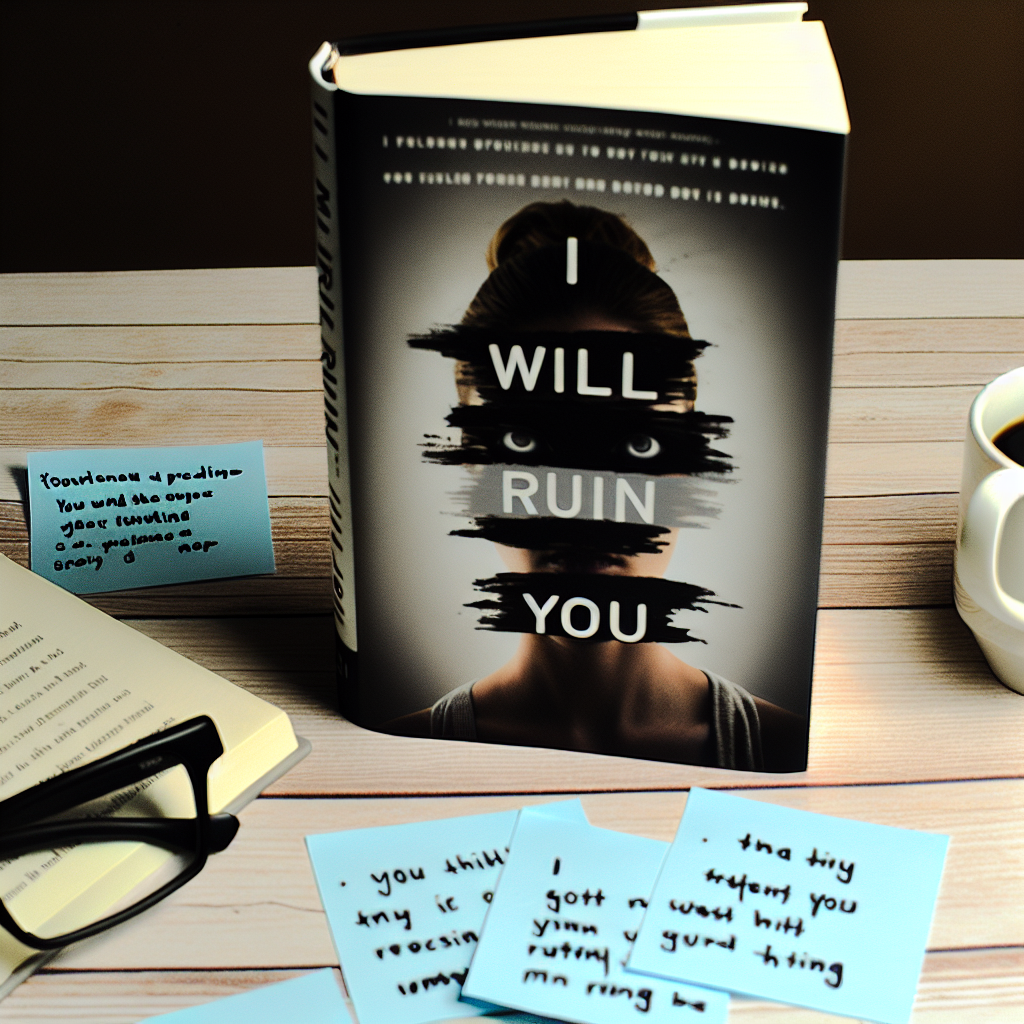 I Will Ruin You: A Novel Book Review