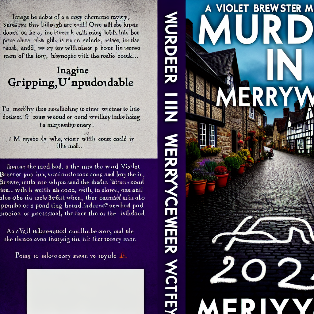 Murder in Merrywell: A new utterly gripping and unputdownable cozy crime mystery series debut for 2024! (A Violet Brewster Mystery, Book 1) Book Review