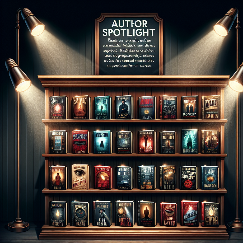 new mystery books and author spotlights