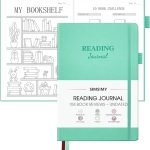 Reading Journal - 104 Book Reviews, Book Journal for Book Lovers & Readers, Review and Track Your Reading Progress, Reading Log Gift, A5 Size