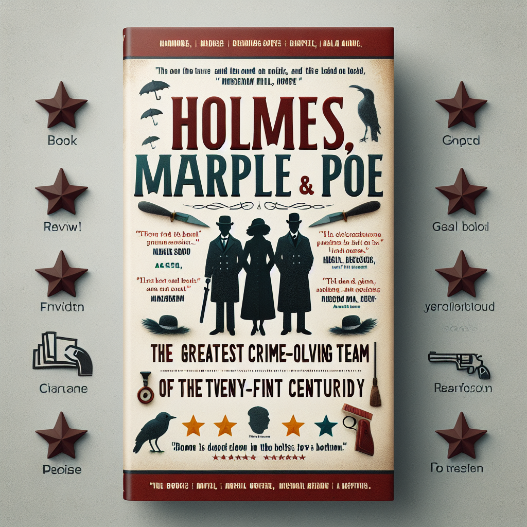 Holmes, Marple & Poe: The Greatest Crime-Solving Team of the Twenty-First Century (Holmes, Margaret & Poe Book 1) By: James Patterson Book Review