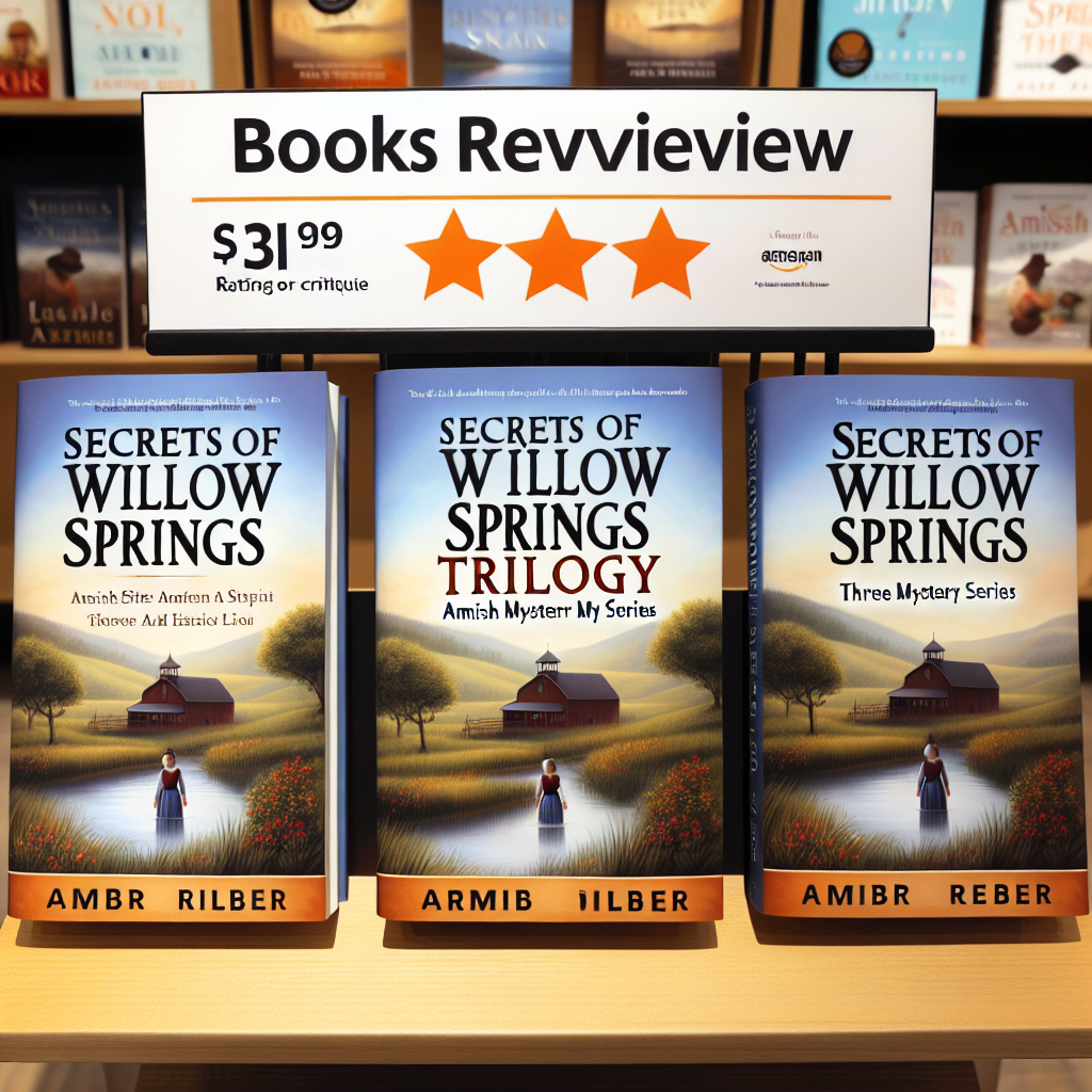 Secrets of Willow Springs Trilogy: Amish Mystery Series – Three Novels in One Volume By: Tracy Fredrychowski Book Review