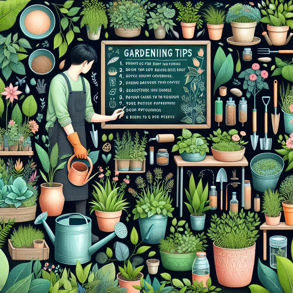 12 Essential Tips for Gardening