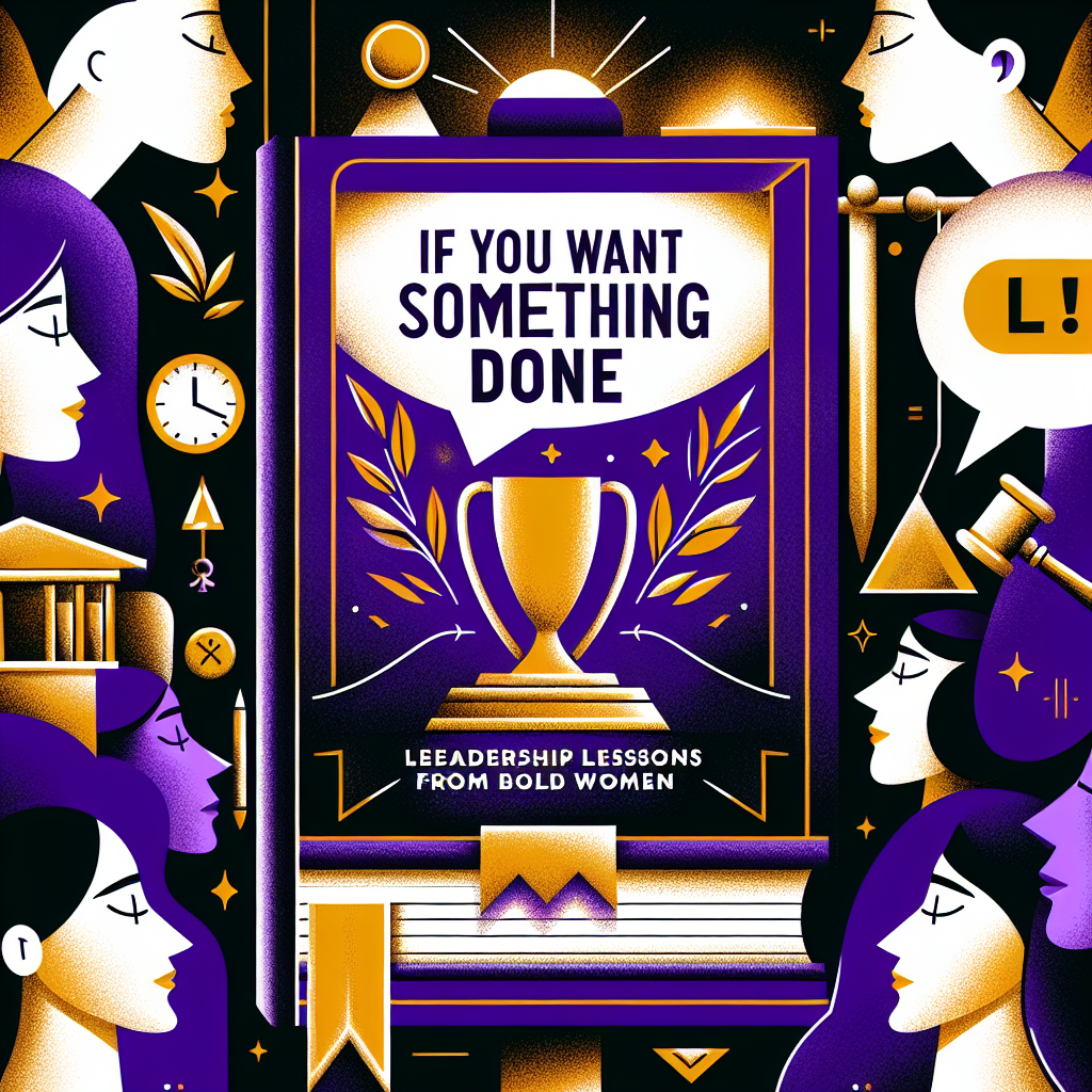 If You Want Something Done: Leadership Lessons from Bold Women By: Nikki R. Haley Book Review