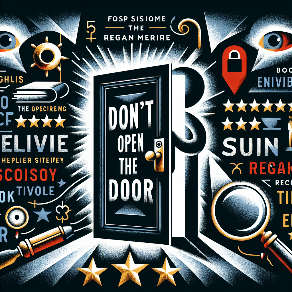 Don’t Open the Door: A Novel (Regan Merritt Series Book 2) By: Allison Brennan Book Review