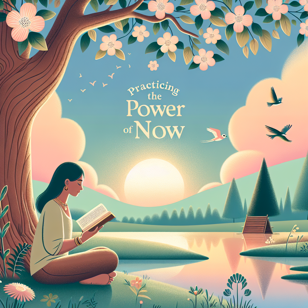 Practicing The Power Of Now By: Eckhart Tolle Book Review