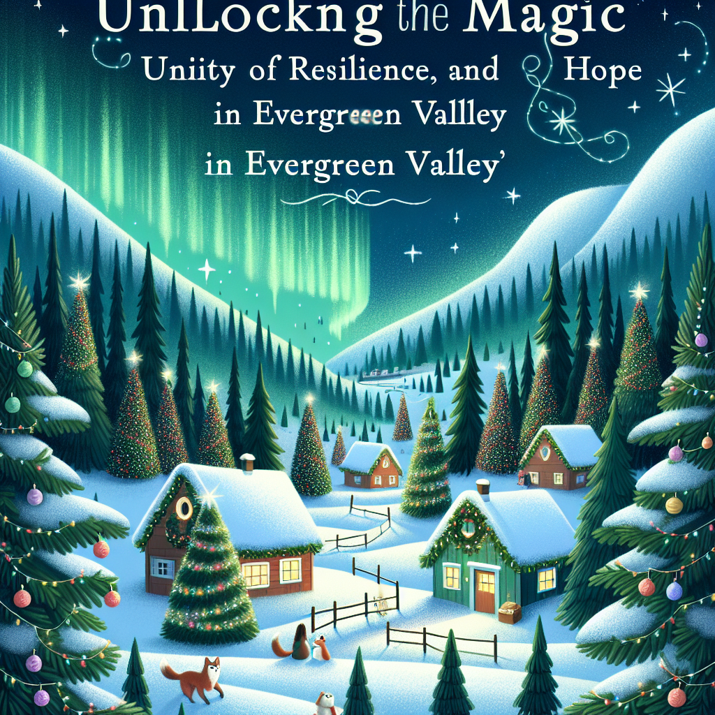 THE CHRISTMAS MIRACLE: Unlocking the Magic of Unity, Resilience, and Hope in Evergreen Valley By: Simdi  Daniels Book Review