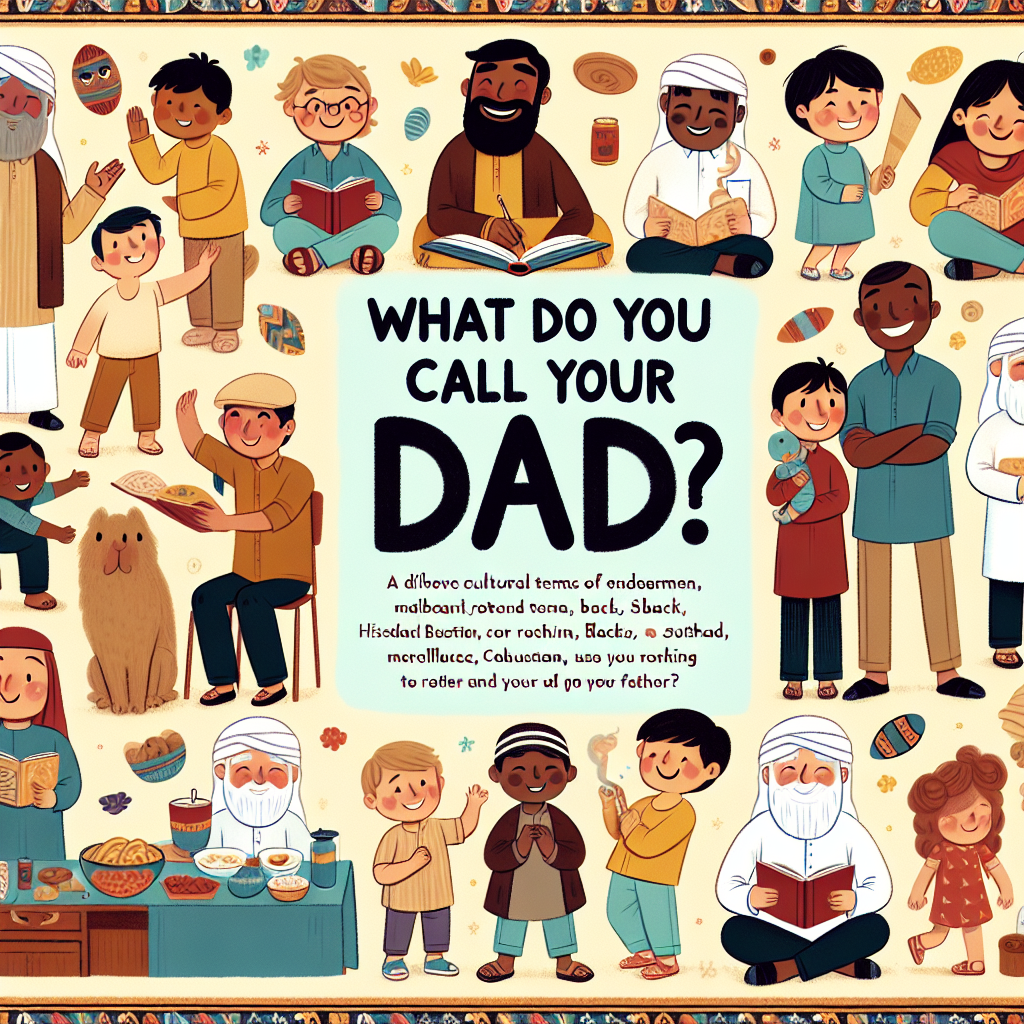 What Do You Call Your Dad? By: Ashleigh Barton Book Review